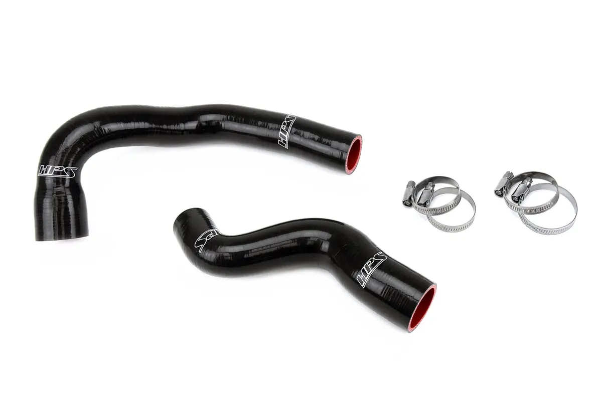 Hps Performance High Temp Reinforced Silicone Radiator Coolant Hose Kit, Black, 57-1979-Blk 1