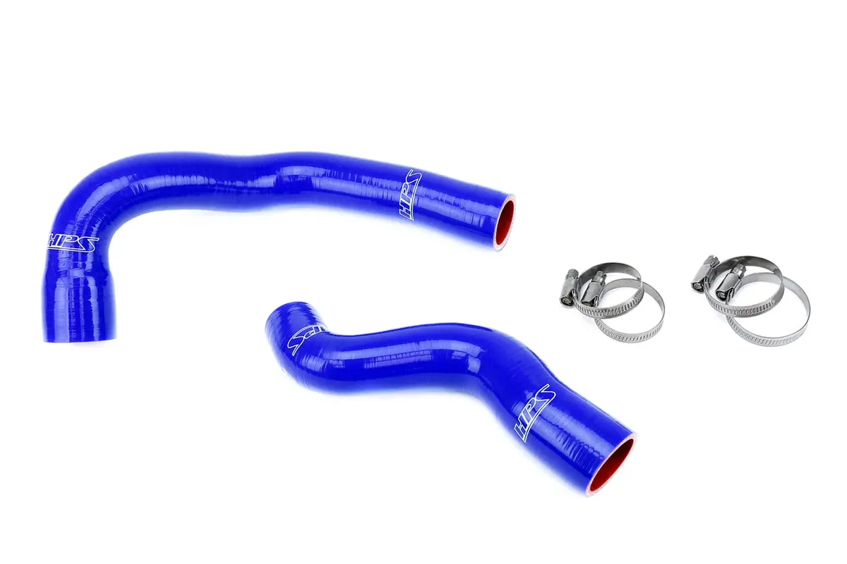 Hps Performance High Temp Reinforced Silicone Radiator Coolant Hose Kit, Blue, 57-1979-Blue 1