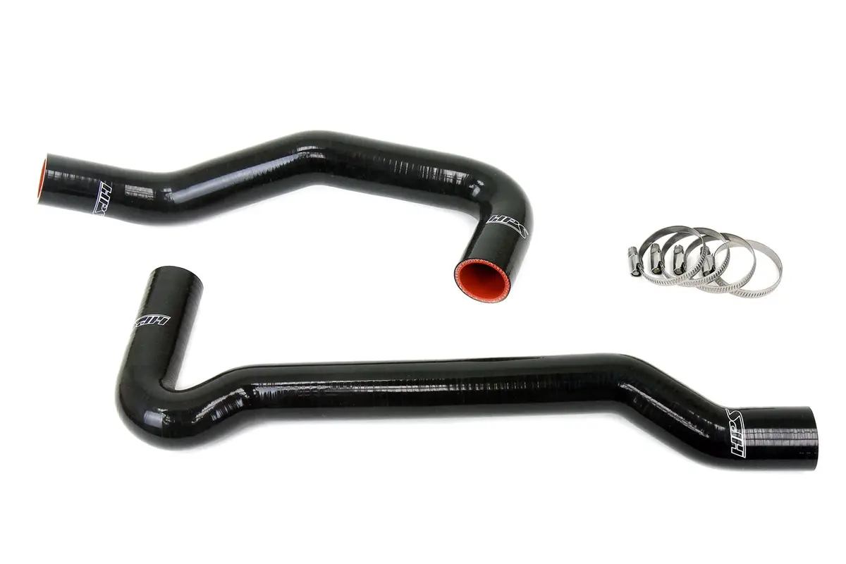 Hps Performance High Temp Reinforced Silicone Radiator Coolant Hose Kit, Black, 57-1988-Blk 1