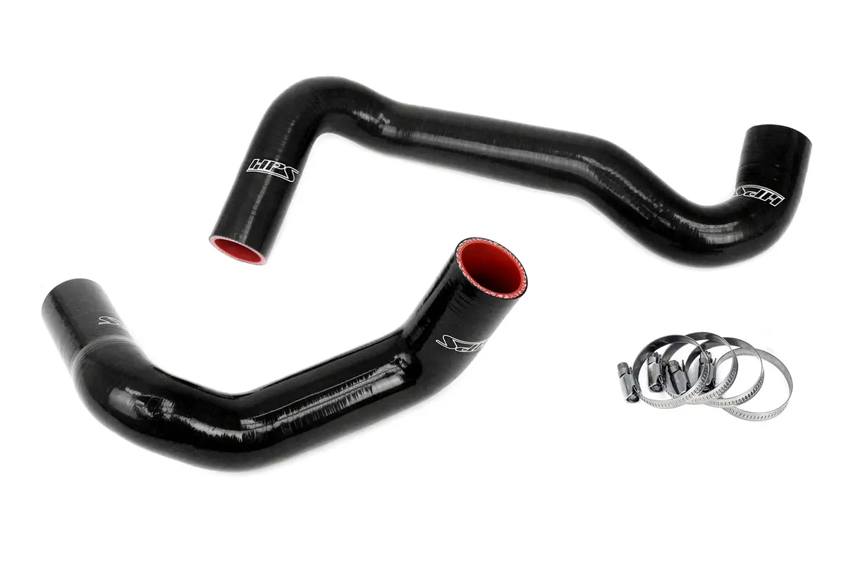 Hps Performance High Temp Reinforced Silicone Radiator Coolant Hose Kit, Black, 57-1991-Blk 1