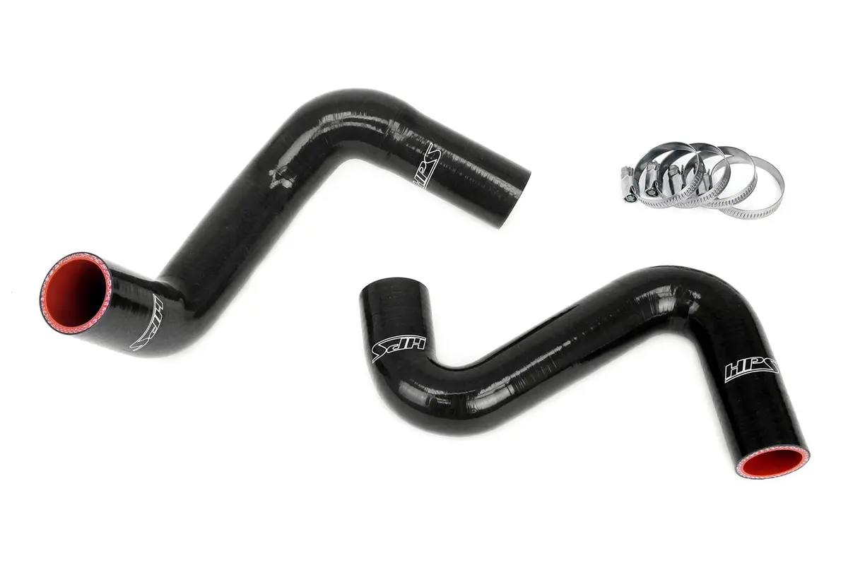 Hps Performance High Temp Reinforced Silicone Radiator Coolant Hose Kit, Black, 57-1992-Blk 1