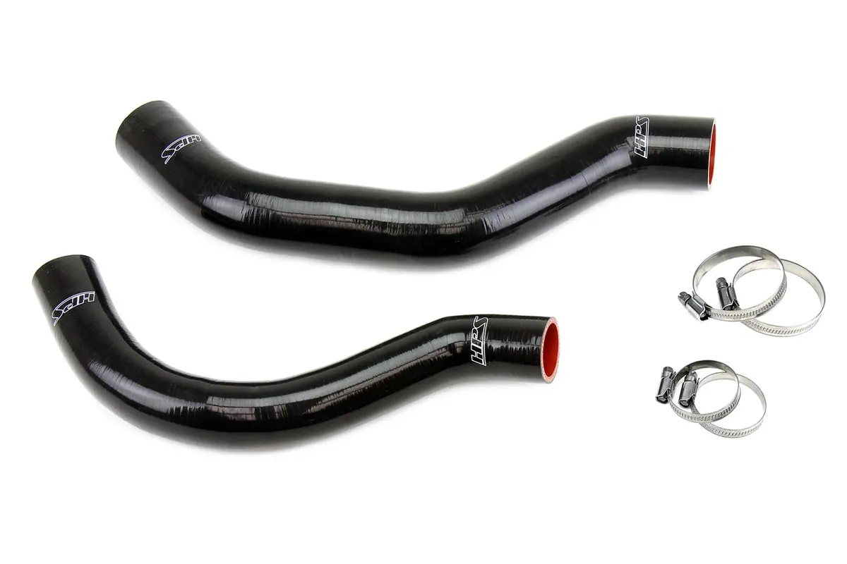 Hps Performance High Temp Reinforced Silicone Radiator Coolant Hose Kit, Black, 57-2001-Blk 1