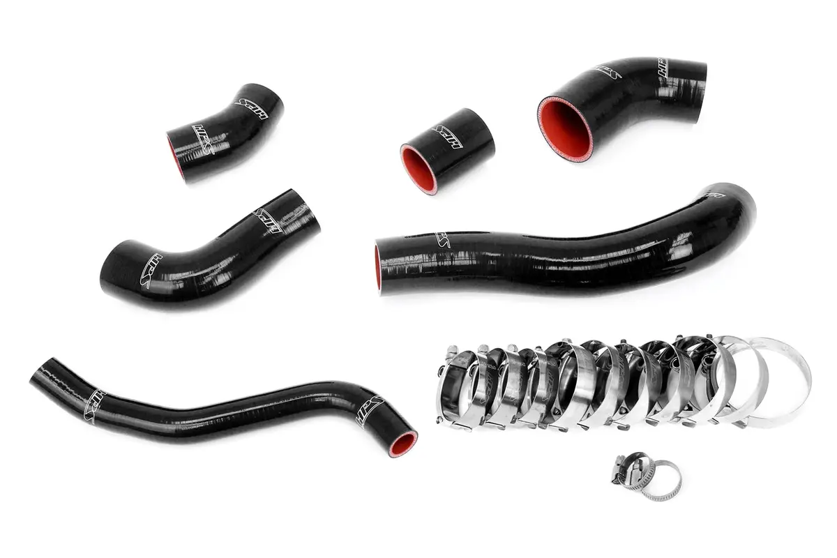 Hps Performance High Temp Reinforced Silicone Intercooler Hose Boots Kit, Black, 57-2003-Blk 1