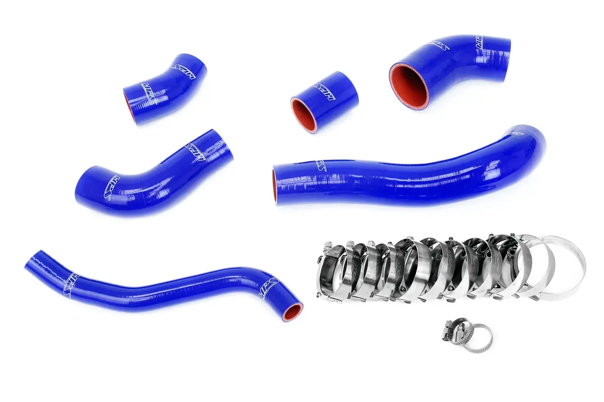 Hps Performance High Temp Reinforced Silicone Intercooler Hose Boots Kit, Blue, 57-2003-Blue 1