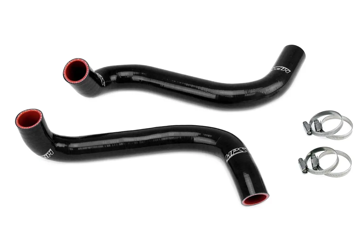 Hps Performance High Temp Reinforced Silicone Radiator Coolant Hose Kit, Black, 57-2011-Blk 1