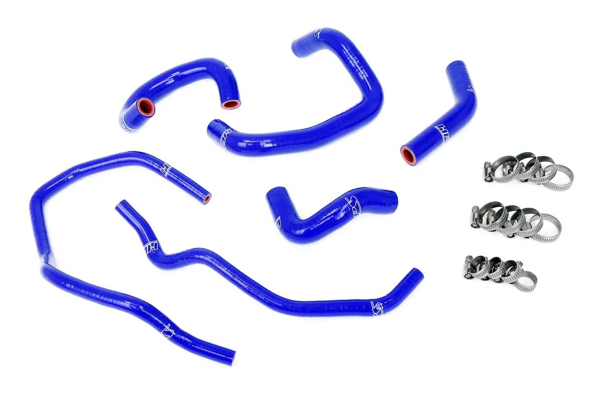 Hps Performance High Temp Reinforced Silicone Heater Coolant Hose Kit, Blue, 57-2014-Blue 1