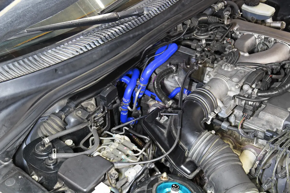 Hps Performance High Temp Reinforced Silicone Heater Coolant Hose Kit, Blue, 57-2014-Blue 2