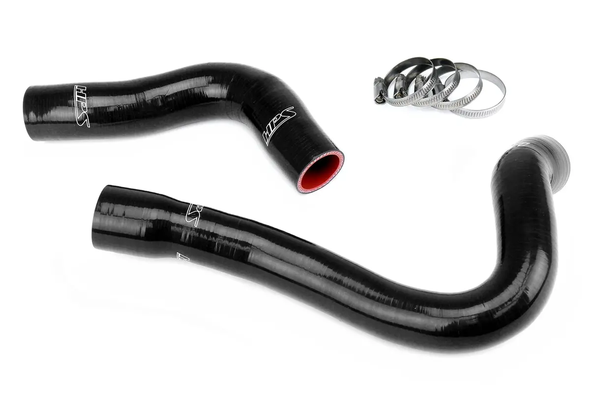 Hps Performance High Temp Reinforced Silicone Radiator Coolant Hose Kit, Black, 57-2026-Blk 1