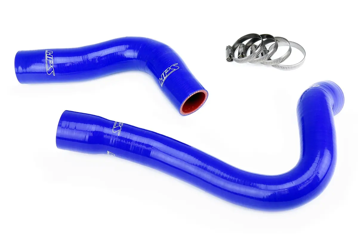 Hps Performance High Temp Reinforced Silicone Radiator Coolant Hose Kit, Blue, 57-2026-Blue 1