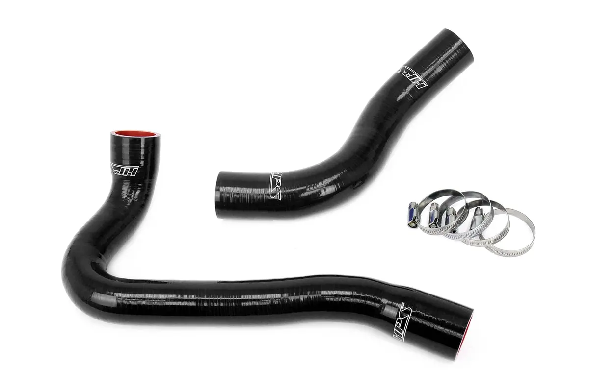 Hps Performance High Temp Reinforced Silicone Radiator Coolant Hose Kit, Black, 57-2030-Blk 1