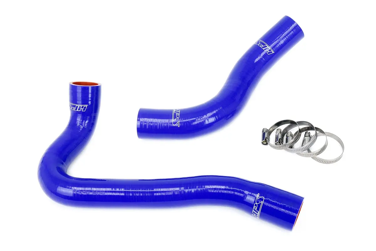 Hps Performance High Temp Reinforced Silicone Radiator Coolant Hose Kit, Blue, 57-2030-Blue 1
