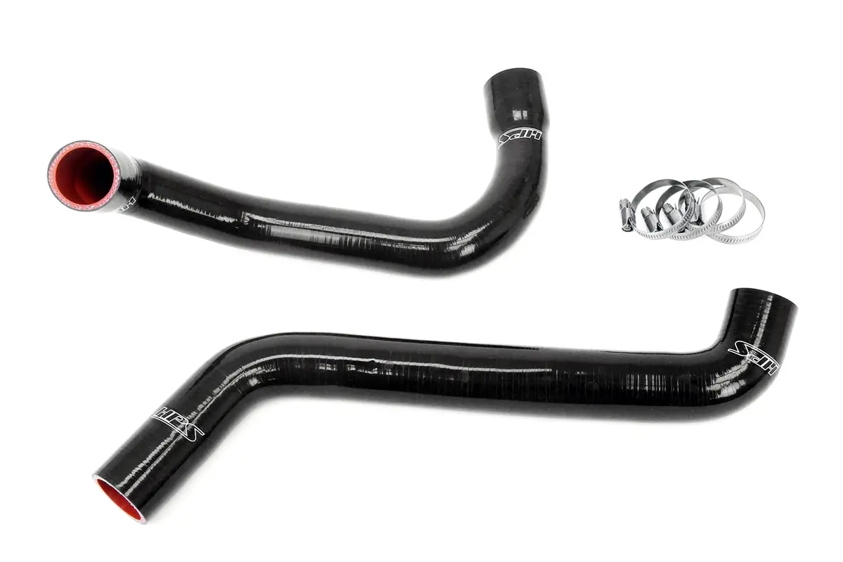 Hps Performance High Temp Reinforced Silicone Radiator Coolant Hose Kit, Black, 57-2038-Blk 1