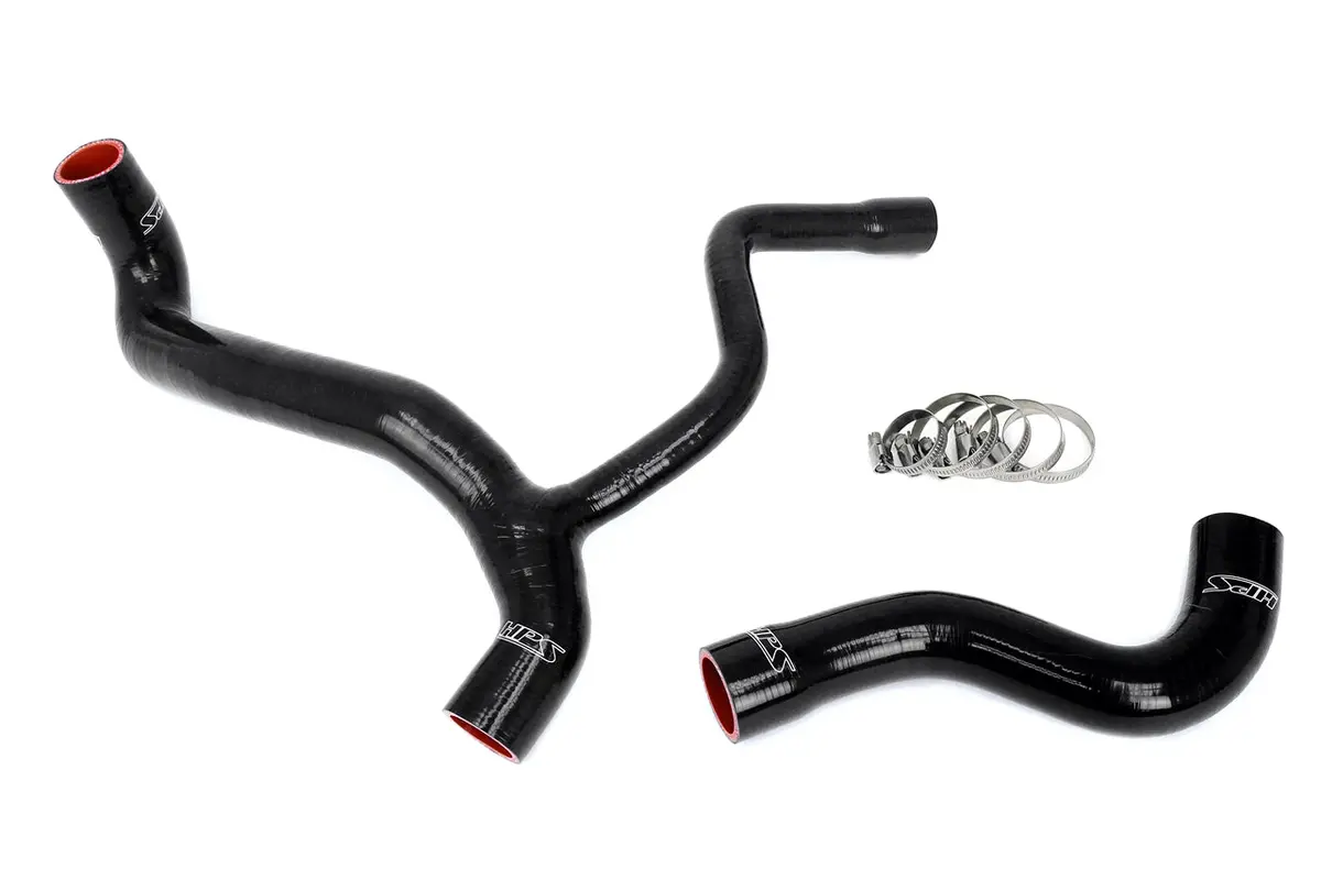 Hps Performance High Temp Reinforced Silicone Radiator Coolant Hose Kit, Black, 57-2040-Blk 1