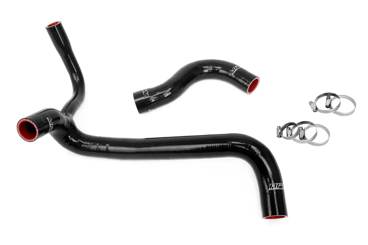 Hps Performance High Temp Reinforced Silicone Radiator Coolant Hose Kit, Black, 57-2041-Blk 1