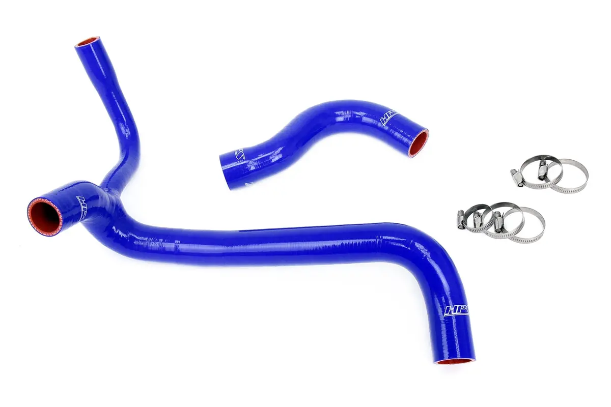 Hps Performance High Temp Reinforced Silicone Radiator Coolant Hose Kit, Blue, 57-2041-Blue 1