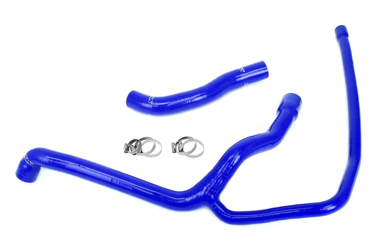 Hps Performance High Temp Reinforced Silicone Radiator Coolant Hose Kit, Blue, 57-2042-Blue 1