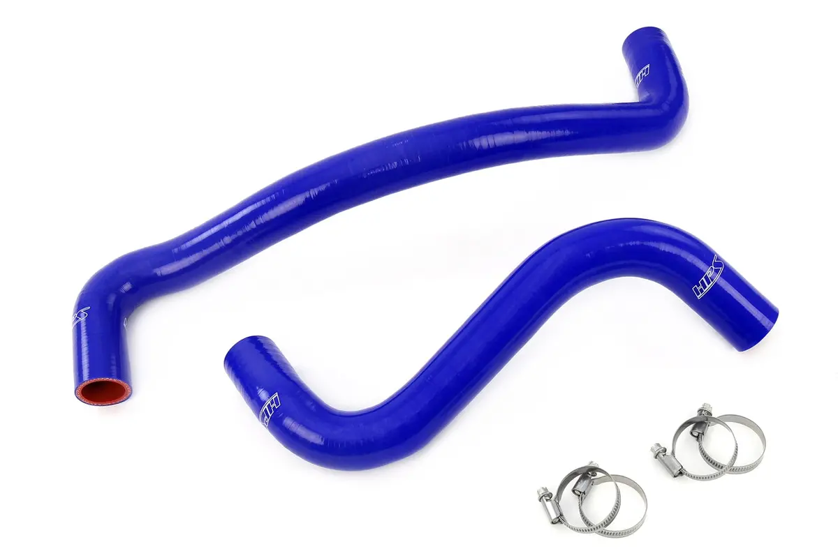 Hps Performance High Temp Reinforced Silicone Radiator Coolant Hose Kit, Blue, 57-2044-Blue 1