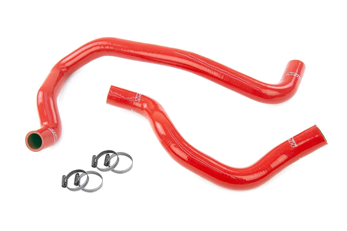 Hps Performance High Temp Reinforced Silicone Radiator Coolant Hose Kit, Red, 57-2048-Red 1