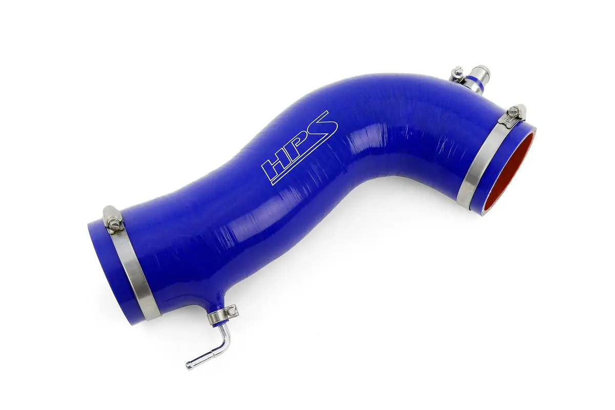 Hps Performance High Temp Reinforced Silicone Air Intake Hose Kit, Blue, 57-2051-Blue 1