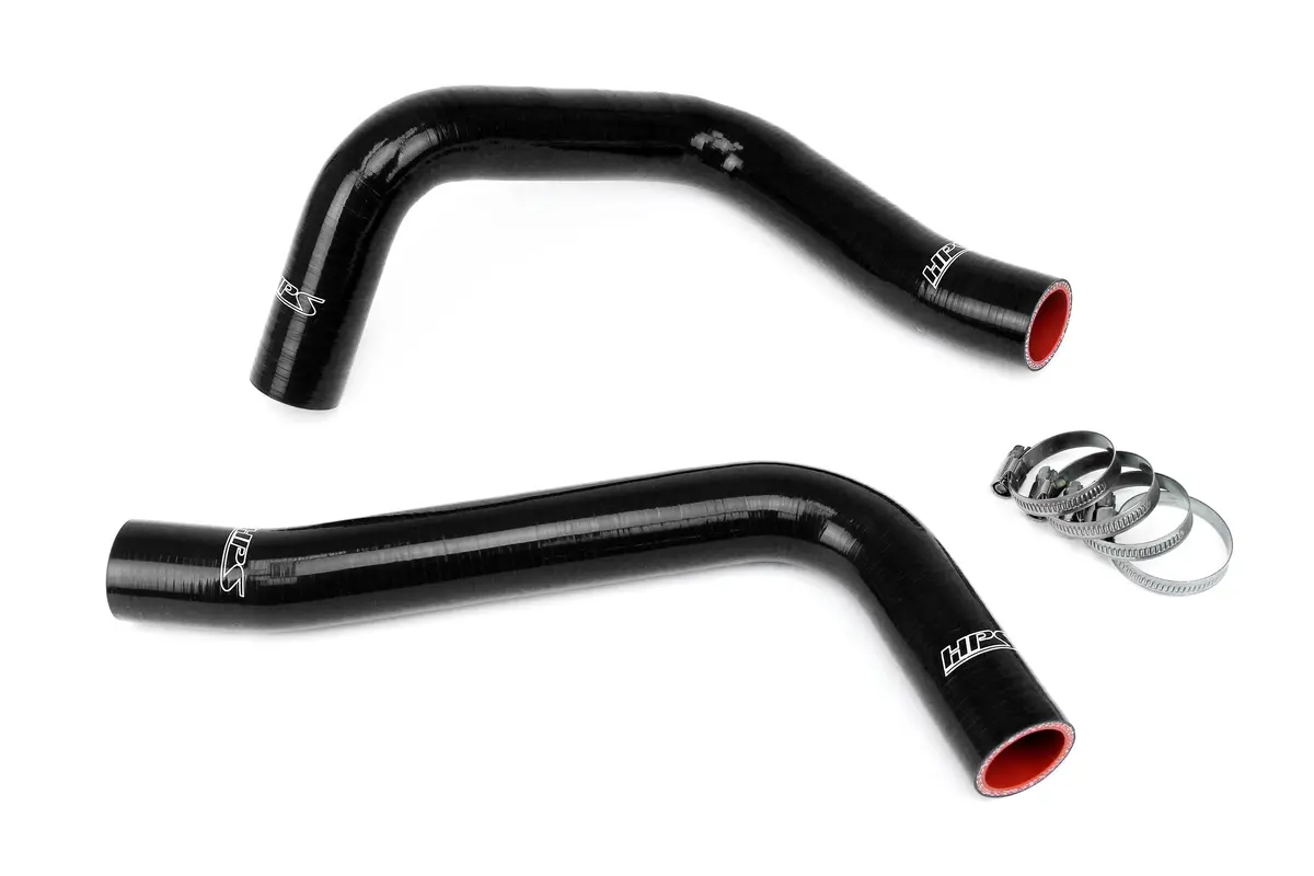 Hps Performance High Temp Reinforced Silicone Radiator Coolant Hose Kit, Black, 57-2056-Blk 1