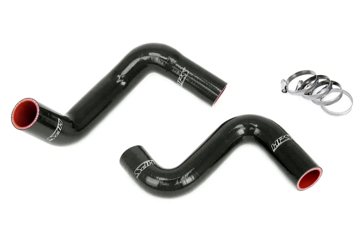 Hps Performance High Temp Reinforced Silicone Radiator Coolant Hose Kit, Black, 57-2057-Blk 1