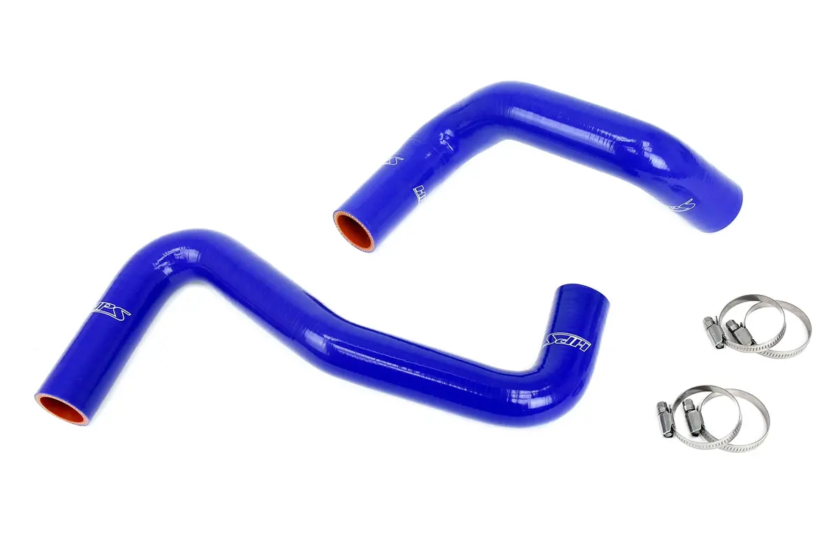 Hps Performance High Temp Reinforced Silicone Radiator Coolant Hose Kit, Blue, 57-2058-Blue 1