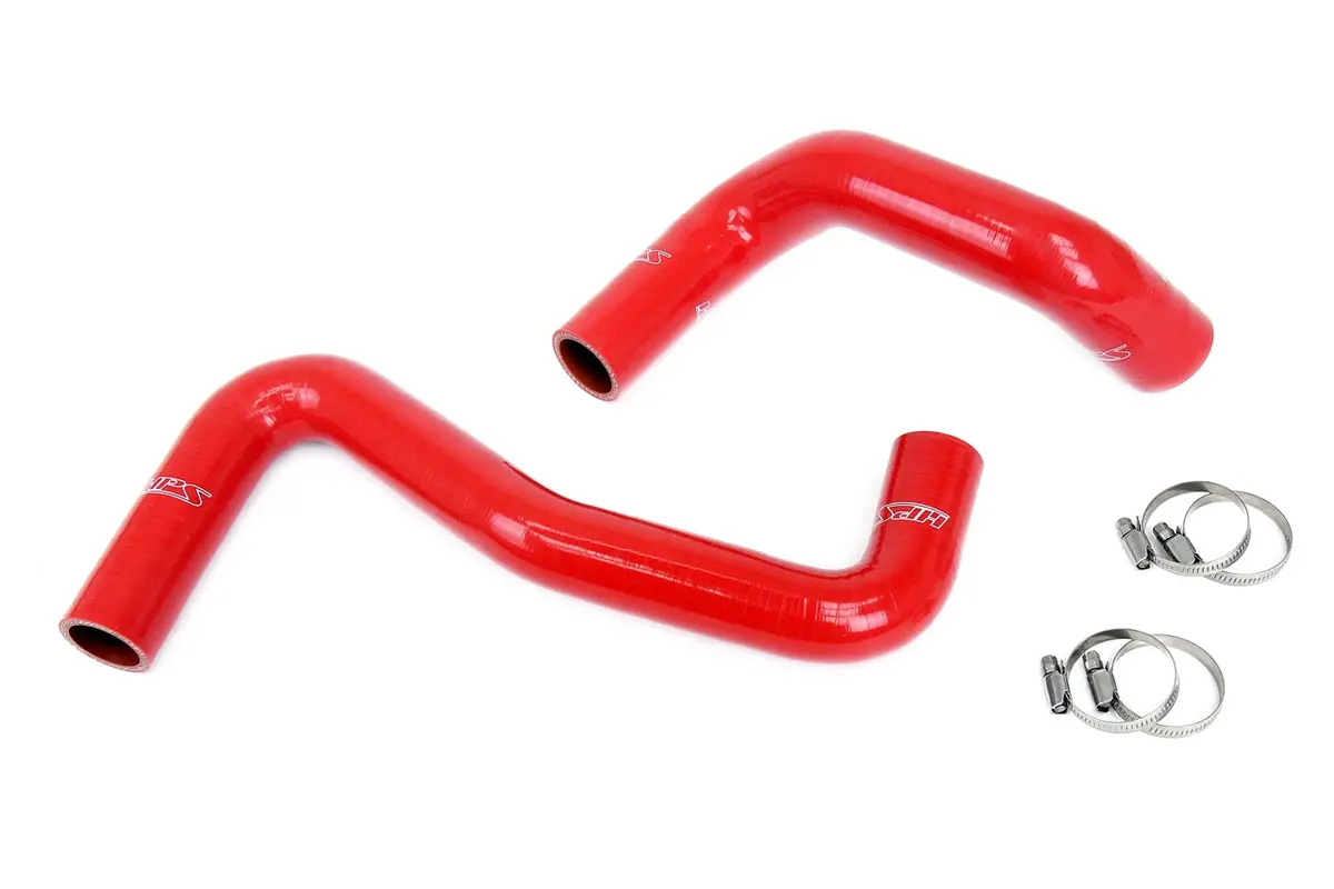 Hps Performance High Temp Reinforced Silicone Radiator Coolant Hose Kit, Red, 57-2058-Red 1