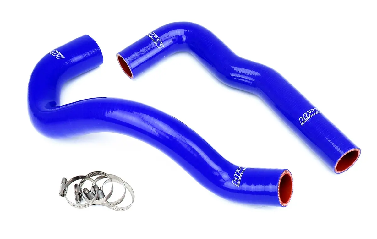 Hps Performance High Temp Reinforced Silicone Radiator Coolant Hose Kit, Blue, 57-2066-Blue 1