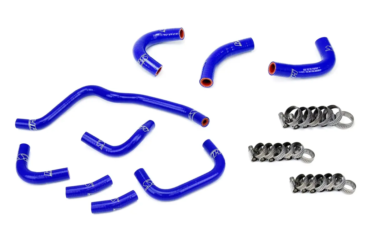 Hps Performance High Temp Reinforced Silicone Oil Cooler And Throttle Body Coolant Hose Kit, Blue, 57-2079-Blue 1