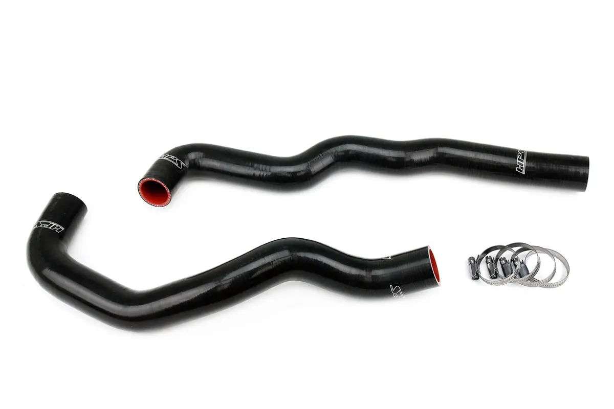 Hps Performance High Temp Reinforced Silicone Radiator Coolant Hose Kit, Black, 57-2080-Blk 1