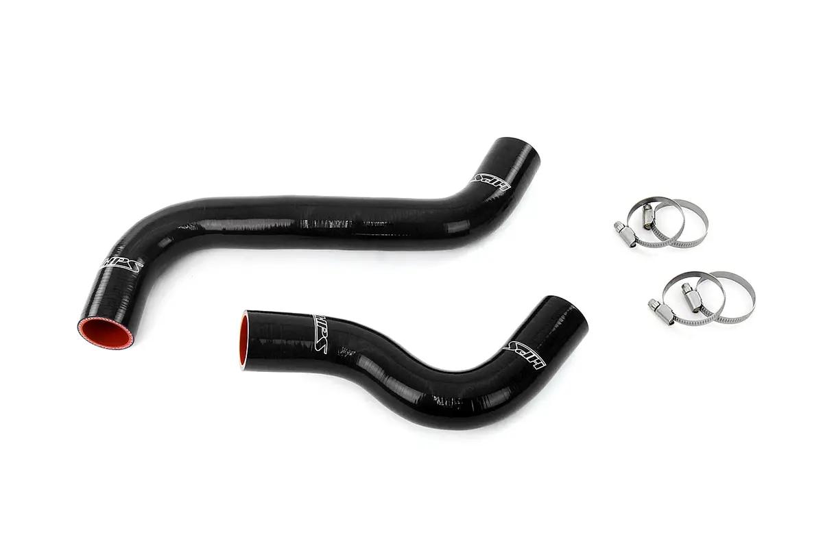 Hps Performance High Temp Reinforced Silicone Radiator Coolant Hose Kit, Black, 57-2092-Blk 1