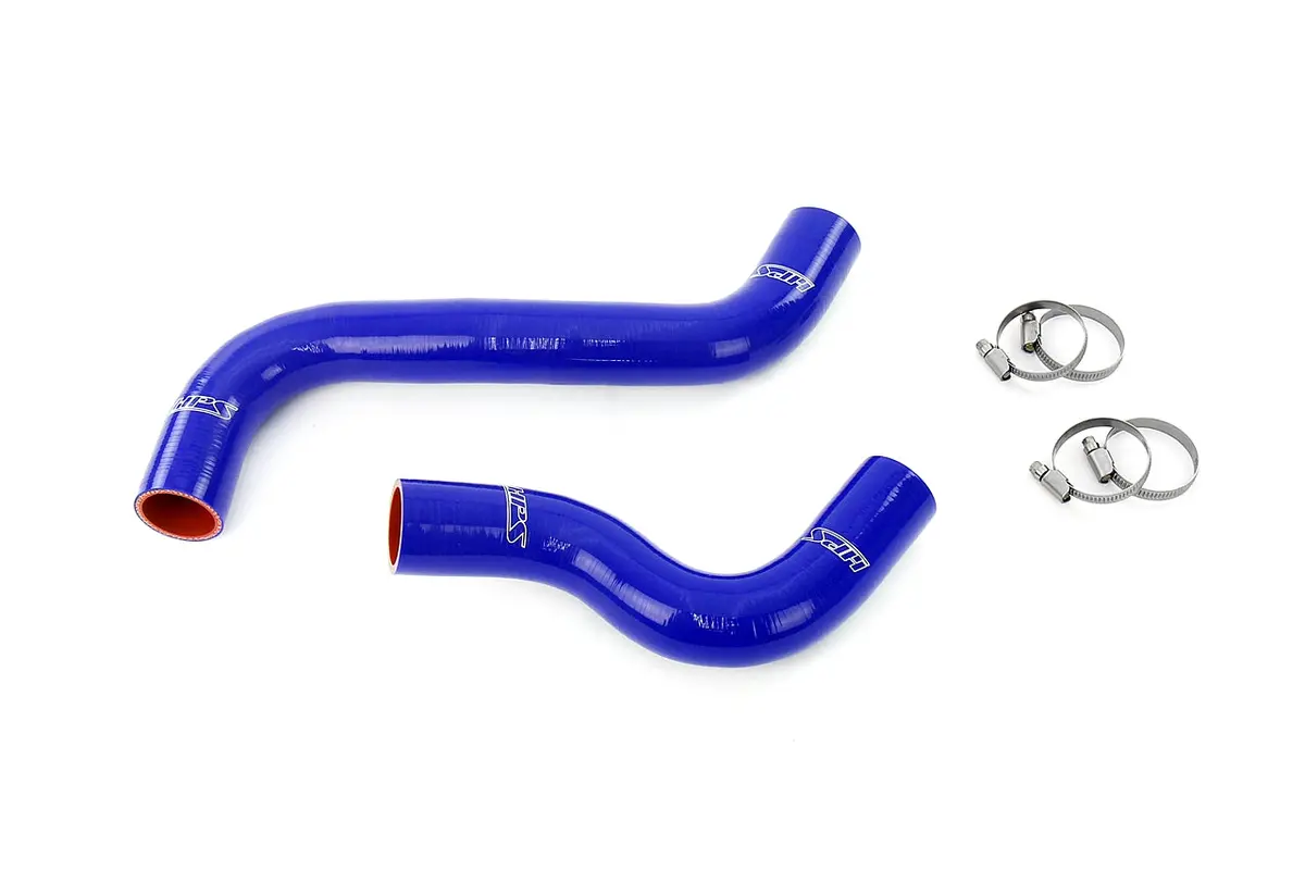 Hps Performance High Temp Reinforced Silicone Radiator Coolant Hose Kit, Blue, 57-2092-Blue 1