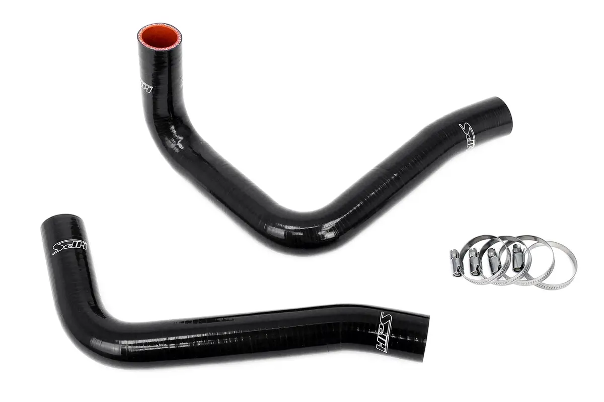 Hps Performance High Temp Reinforced Silicone Radiator Coolant Hose Kit, Black, 57-2094-Blk 1
