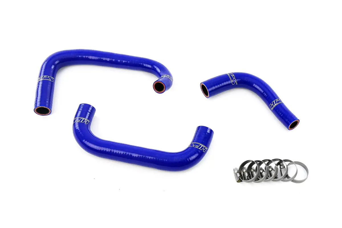 Hps Performance High Temp Reinforced Silicone Breather Hose Kit, Blue, 57-2100-Blue 1
