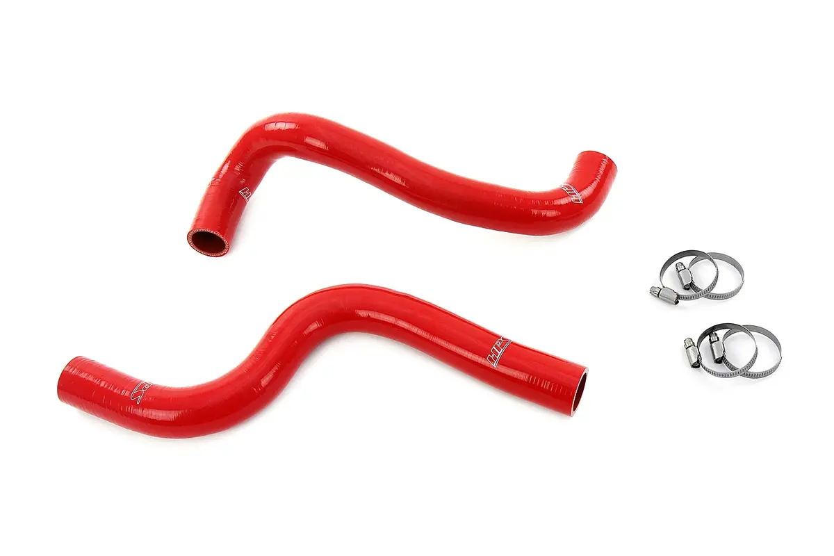 Hps Performance High Temp Reinforced Silicone Radiator Coolant Hose Kit, Red, 57-2101-Red 1
