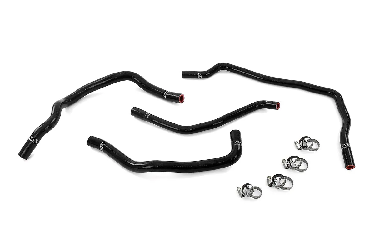 Hps Performance High Temp Reinforced Silicone Heater And Expansion Tank Coolant Hose Kit, Black, 57-2102-Blk 1