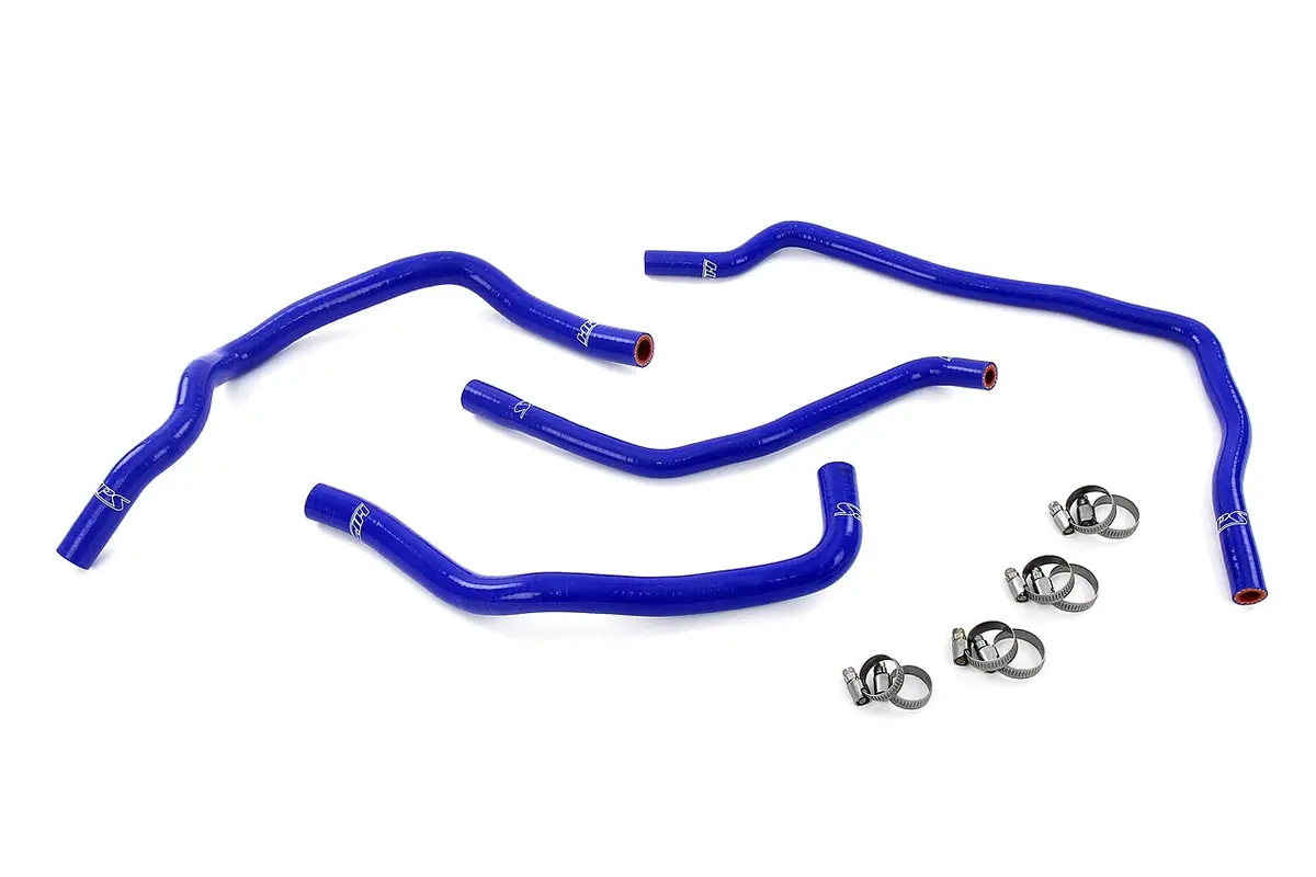 Hps Performance High Temp Reinforced Silicone Heater And Expansion Tank Coolant Hose Kit, Blue, 57-2102-Blue 1