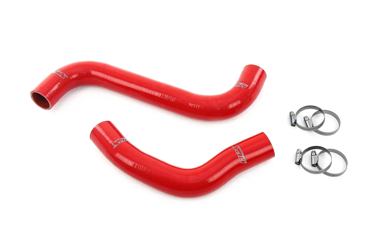 Hps Performance High Temp Reinforced Silicone Radiator Coolant Hose Kit, Red, 57-2107-Red 1