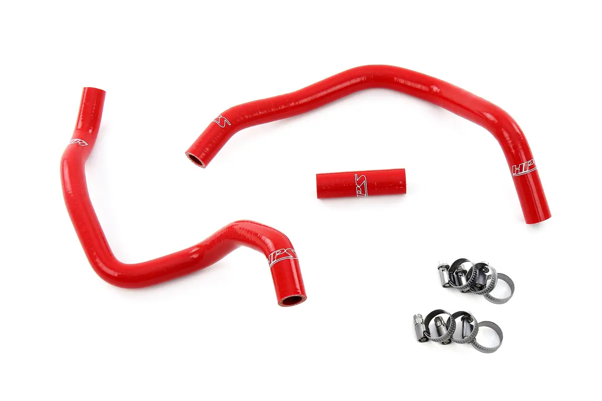 Hps Performance High Temp Reinforced Silicone Heater Coolant Hose Kit, Red, 57-2110-Red 1