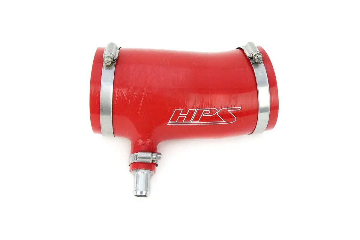 Hps Performance High Temp Reinforced Silicone Air Intake Hose Kit, Red, 57-2123-Red 1