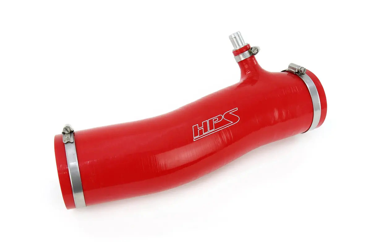 Hps Performance High Temp Reinforced Silicone Air Intake Hose Kit, Red, 57-2126-Red 1