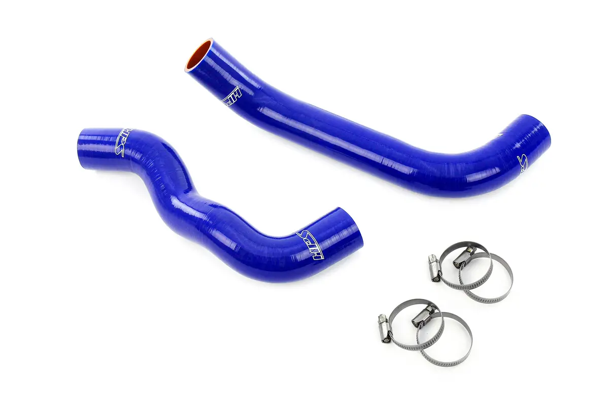 Hps Performance High Temp Reinforced Silicone Radiator Coolant Hose Kit, Blue, 57-2127-Blue 1