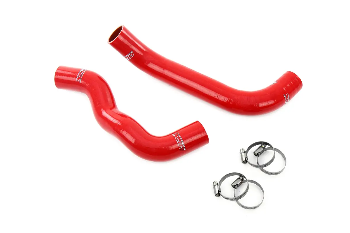 Hps Performance High Temp Reinforced Silicone Radiator Coolant Hose Kit, Red, 57-2127-Red 1