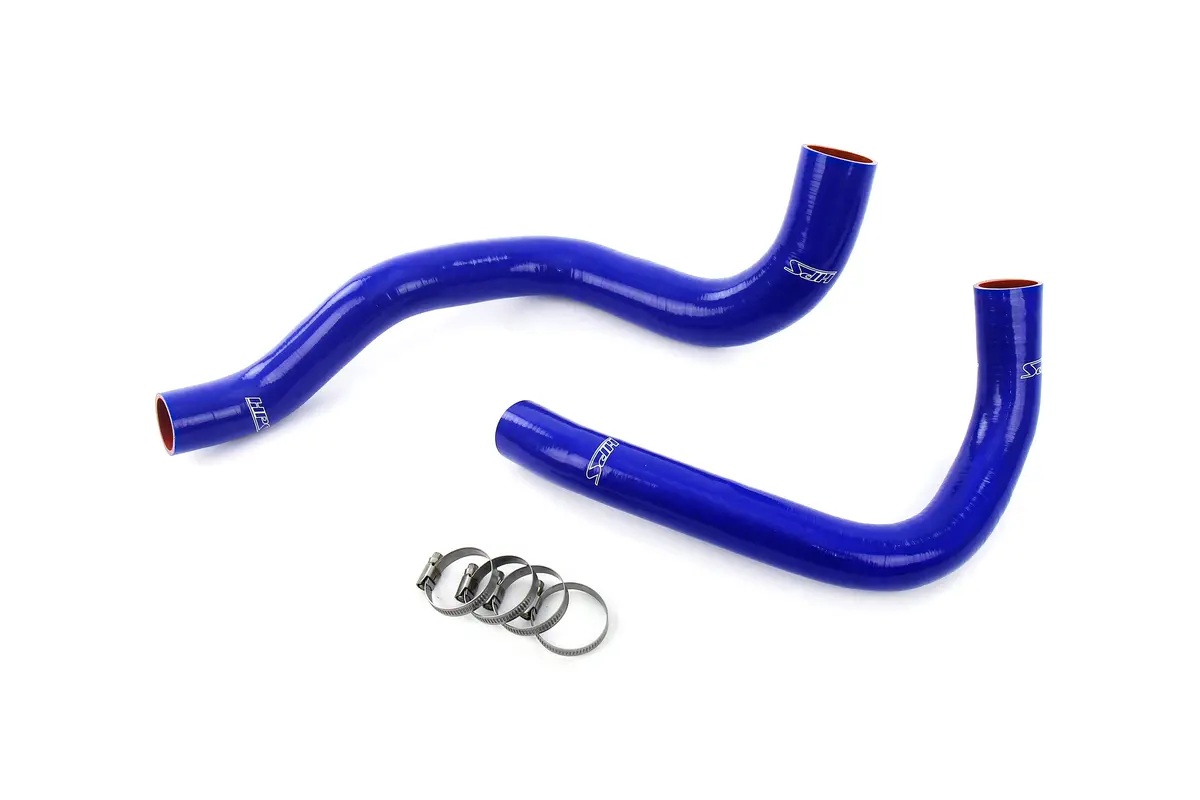 Hps Performance High Temp Reinforced Silicone Radiator Coolant Hose Kit, Blue, 57-2129-Blue 1