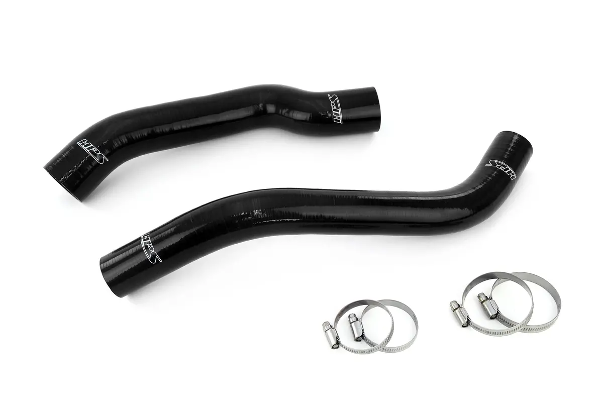 Hps Performance High Temp Reinforced Silicone Radiator Coolant Hose Kit, Black, 57-2130-Blk 1