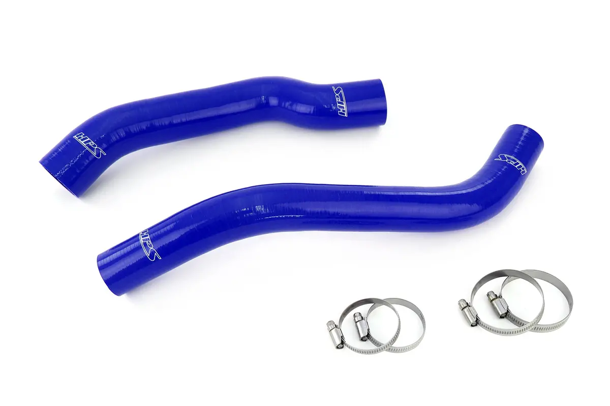 Hps Performance High Temp Reinforced Silicone Radiator Coolant Hose Kit, Blue, 57-2130-Blue 1