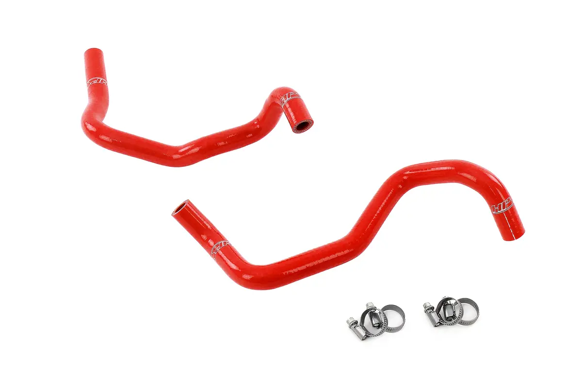Hps Performance High Temp Reinforced Silicone Heater Coolant Hose Kit, Red, 57-2131H-Red 1