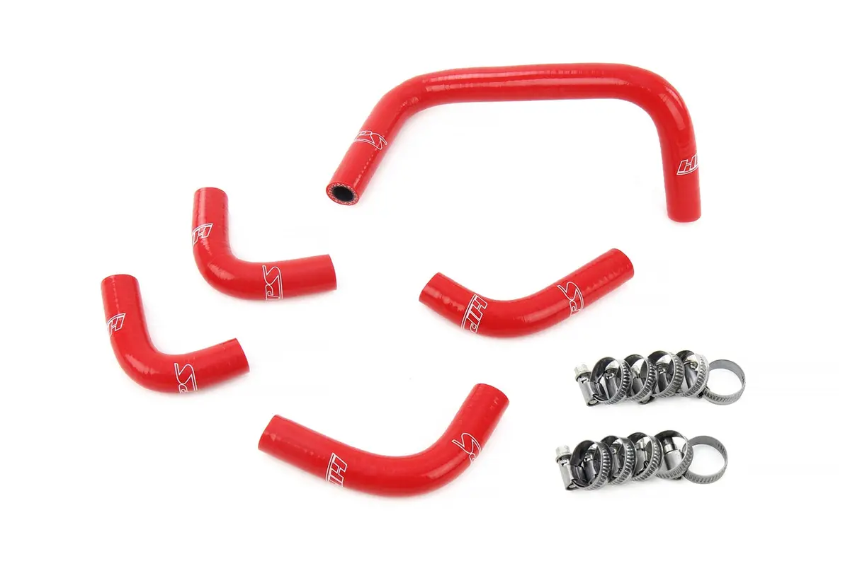 Hps Performance High Temp Reinforced Silicone Idle Air Control Coolant Hose Kit, Red, 57-2134-Red 1