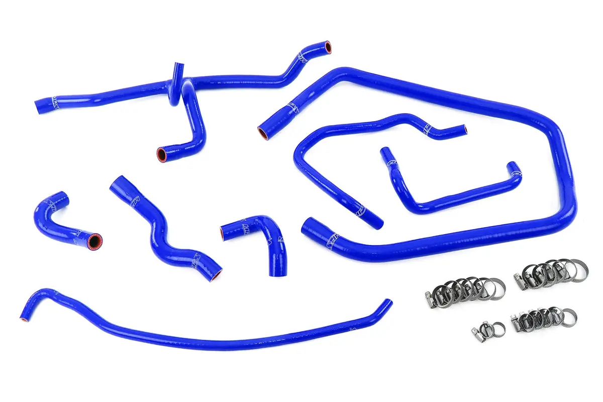 Hps Performance High Temp Reinforced Silicone Heater, Throttle Body And Expansion Tank Coolant Hose Kit, Blue, 57-2137-Blue 1