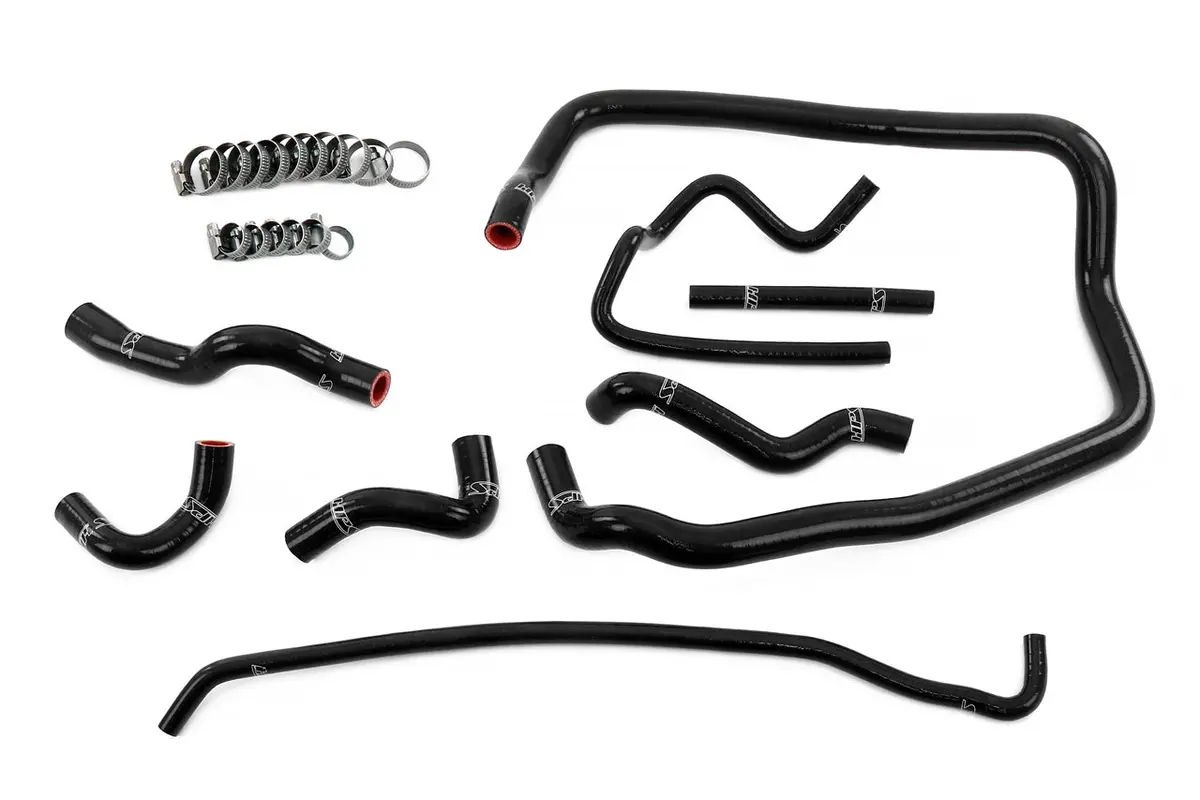 Hps Performance High Temp Reinforced Silicone Heater, Throttle Body And Expansion Tank Coolant Hose Kit, Black, 57-2138-Blk 1
